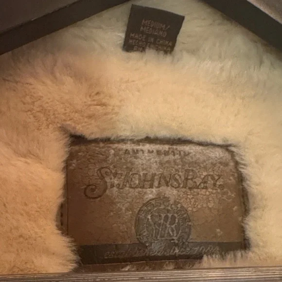 Shearling Coat Sheepskin Real Leather Jacket for Women Bomber Aviator unisex - Picture 10 of 10